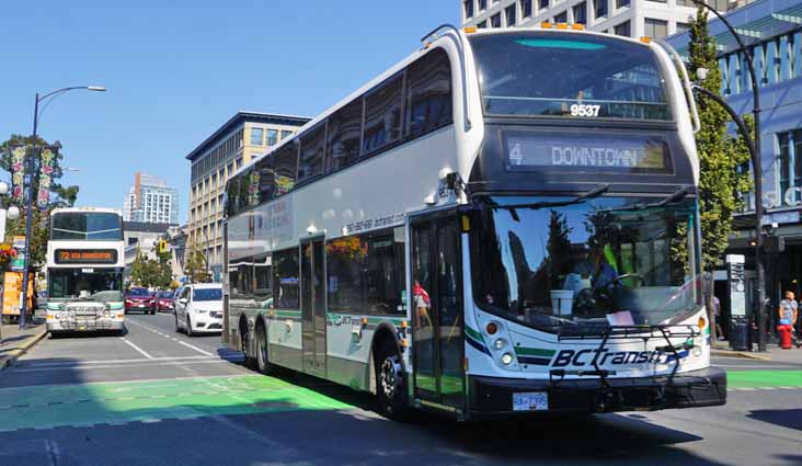 BC Transit ADL Enviro500MMC 9537 & Transbus Trident DM5000 9028